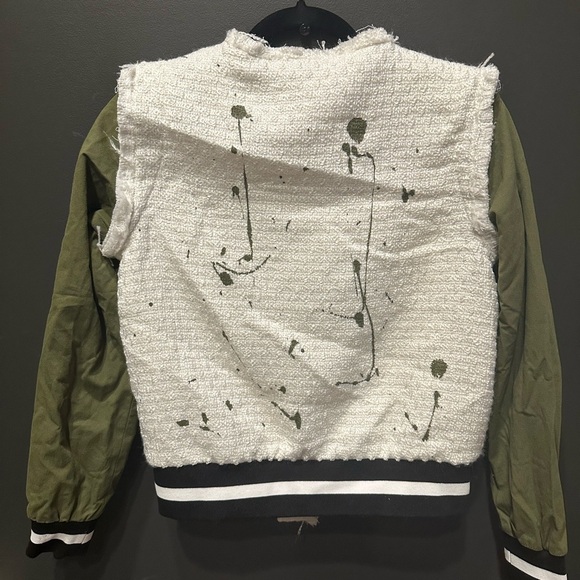 Anthropologie | Tweed Bomber Jacket | Minor Call Out | XS | NWT - Picture 8 of 11